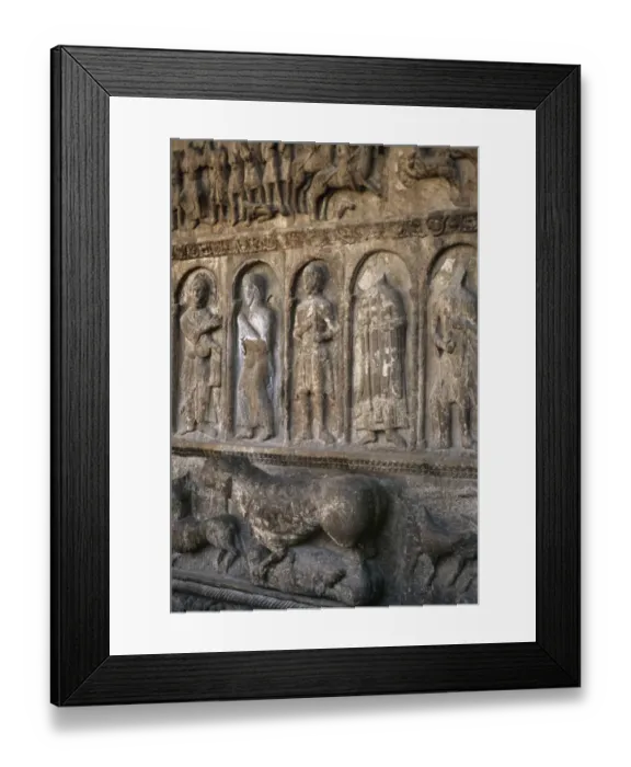 Framed Print : Monastery of Santa Maria de Ripoll. Catalonia. Spain Framed Print : Monastery of Santa Maria de Ripoll. Catalonia. Spain