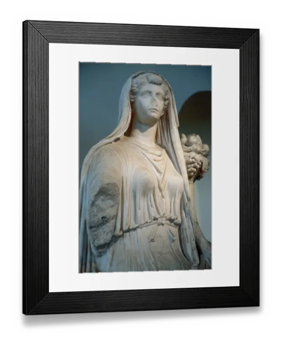 Framed Print : LIVIA Drusilla (-58 to 29). Roman lady, wife of Emperor Augu Framed Print : LIVIA Drusilla (-58 to 29). Roman lady, wife of Emperor Augu
