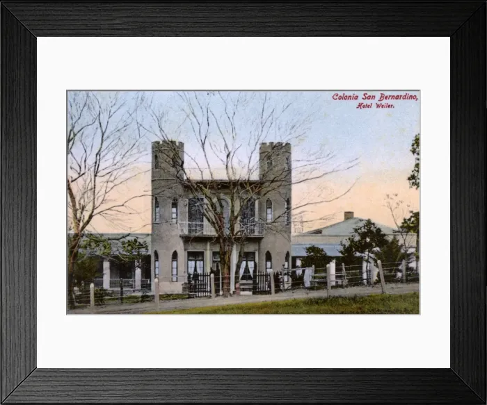 Framed Print : Hotel del Lago, San Bernardino, Paraguay, South America Framed Print : Hotel del Lago, San Bernardino, Paraguay, South America