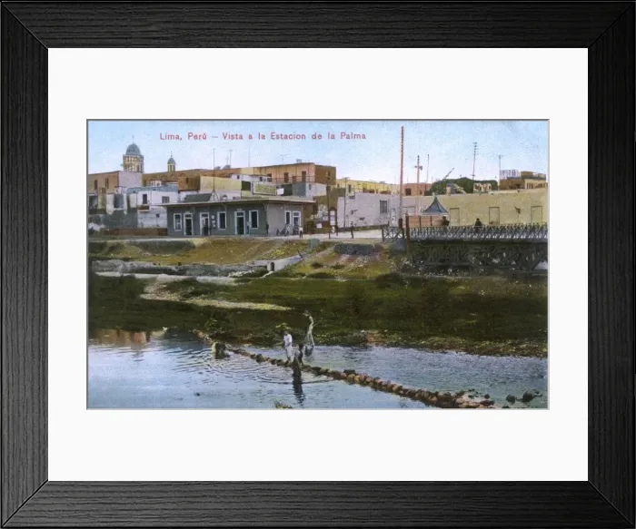 Framed Print : La Palma Station, Lima, Peru, South America Framed Print : La Palma Station, Lima, Peru, South America