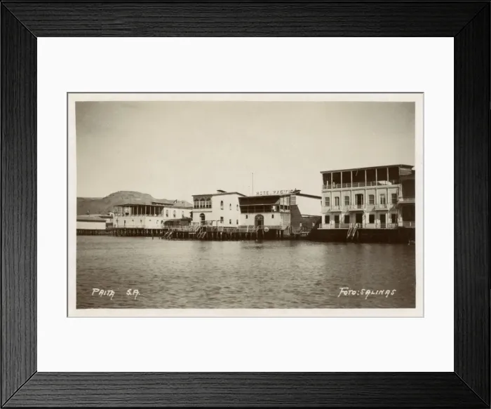 Framed Print : View of Paita, north-western Peru, South America Framed Print : View of Paita, north-western Peru, South America