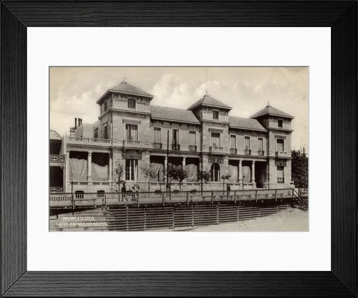 Framed Print : Hotel Balneario Pocitos, Montevideo, Uruguay, South America Framed Print : Hotel Balneario Pocitos, Montevideo, Uruguay, South America