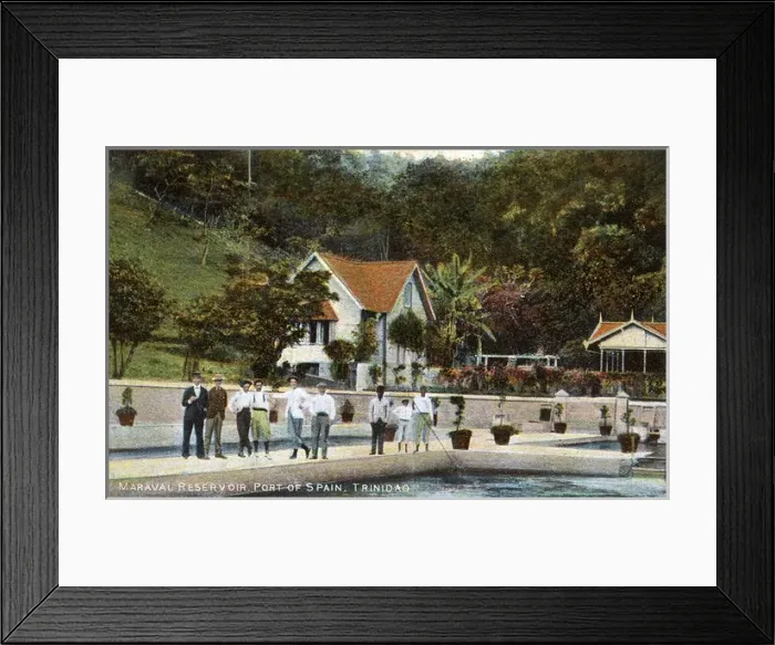 Framed Print : Maraval Reservoir, Port of Spain, Trinidad, West Indies Framed Print : Maraval Reservoir, Port of Spain, Trinidad, West Indies