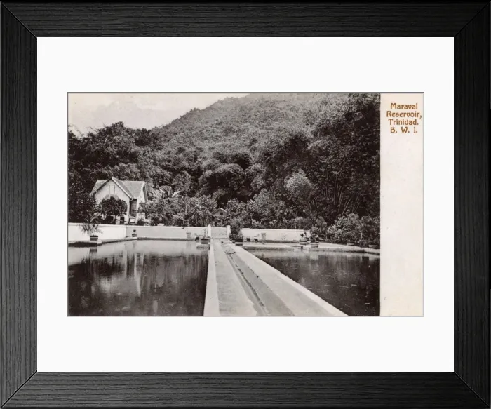 Framed Print : Maraval Reservoir, Port of Spain, Trinidad, West Indies Framed Print : Maraval Reservoir, Port of Spain, Trinidad, West Indies