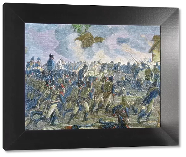 Napoleonic Wars (1796-1815). BATTLE OF THE ROTHIERE (1814