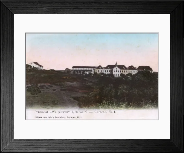 Framed Print : Welgelegen Guest House, Curacao, West Indies Framed Print : Welgelegen Guest House, Curacao, West Indies
