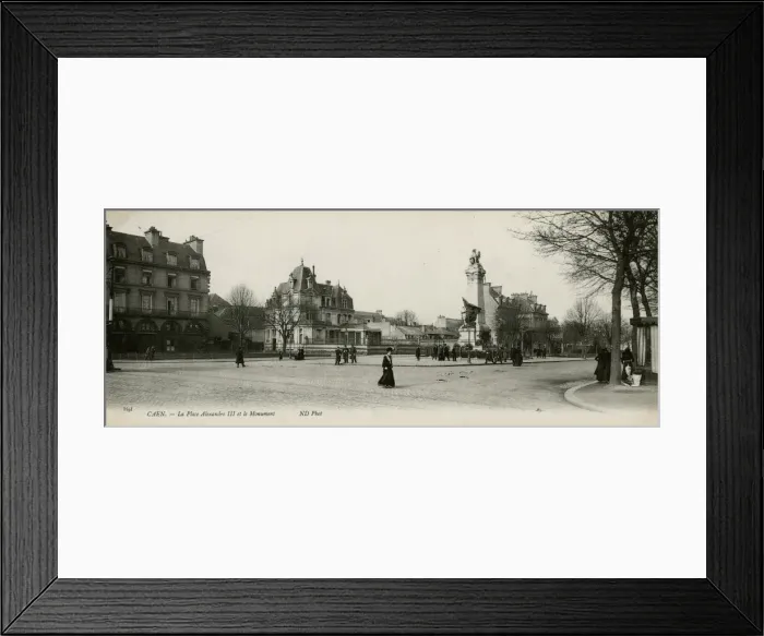 Framed Print : Place Alexandre III, Caen, Normandy, Northern France Framed Print : Place Alexandre III, Caen, Normandy, Northern France