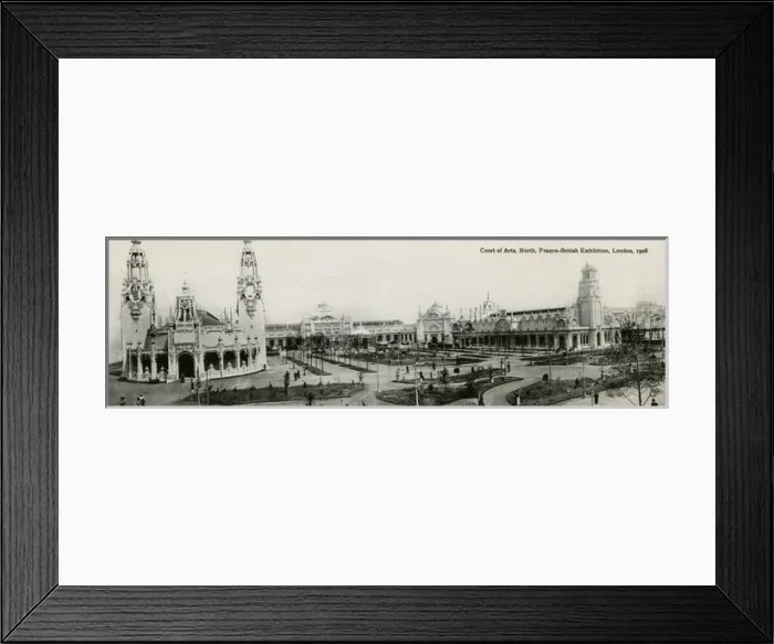 Framed Print : Court of Arts, Franco-British Exhibition, London Framed Print : Court of Arts, Franco-British Exhibition, London