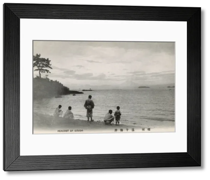 Framed Print : Zushi, Sagami Bay, Kanagawa Prefecture, Japan Framed Print : Zushi, Sagami Bay, Kanagawa Prefecture, Japan