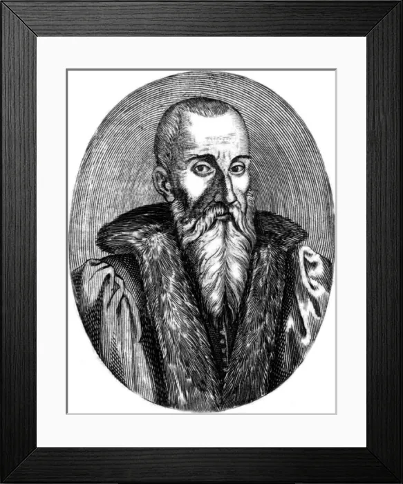 Framed Print : Giulio Cesare Scaliger - Italian physician and scholar Framed Print : Giulio Cesare Scaliger - Italian physician and scholar