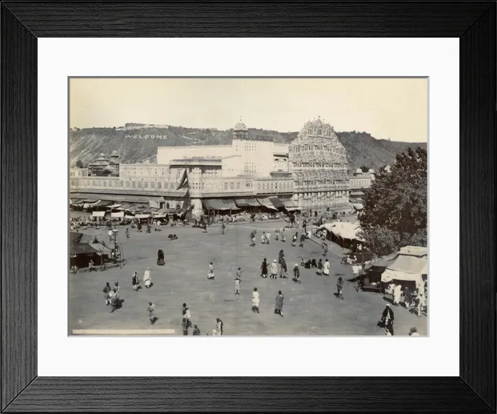 Framed Print : Palace Of The Winds, in Jaipur Framed Print : Palace Of The Winds, in Jaipur