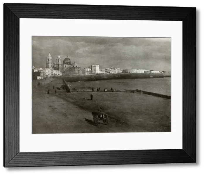 Framed Print : Cᤩz. The Cities of Spain. Cᤩ z is sometimes counted as the most ancient Framed Print : Cᤩz. The Cities of Spain. Cᤩ z is sometimes counted as the most ancient