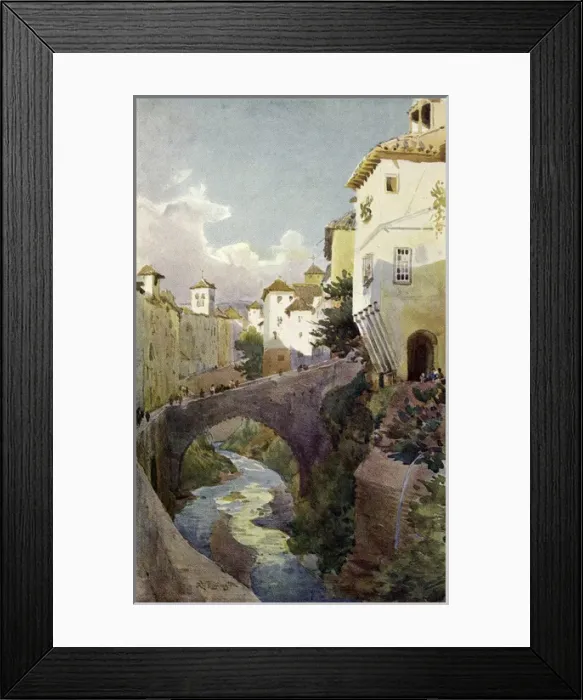 Framed Print : In the Albaichin, Granada Framed Print : In the Albaichin, Granada