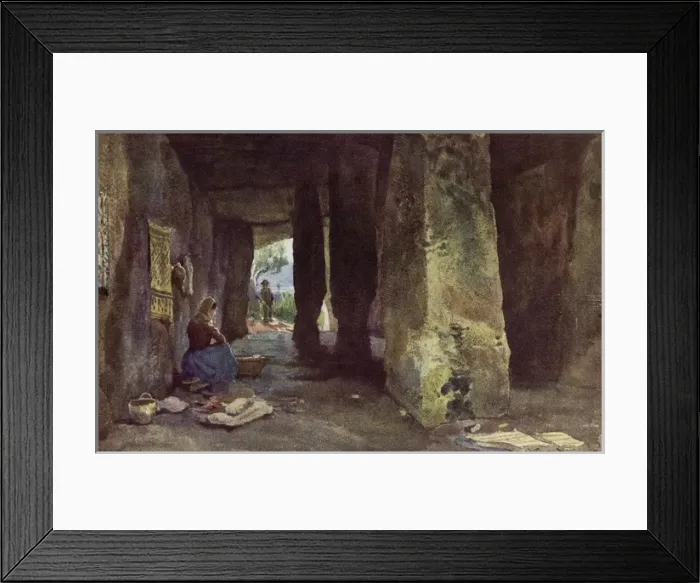 Framed Print : Prehistoric Cave, Antequera Framed Print : Prehistoric Cave, Antequera