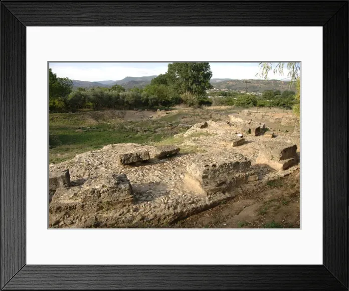 Framed Print : Sparta. Acropolis. The Artemision Framed Print : Sparta. Acropolis. The Artemision