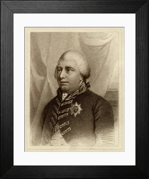 Framed Print : King George III Framed Print : King George III