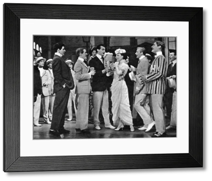 Framed Print : Scene from the musical comedy, Zuleika Framed Print : Scene from the musical comedy, Zuleika