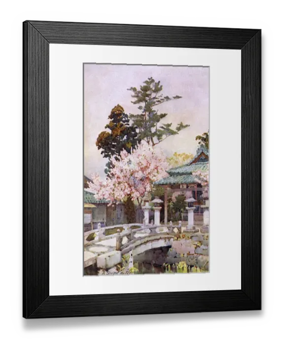 Framed Print : Buddhist Shrine at Kyomidzu-dera, Japan Framed Print : Buddhist Shrine at Kyomidzu-dera, Japan