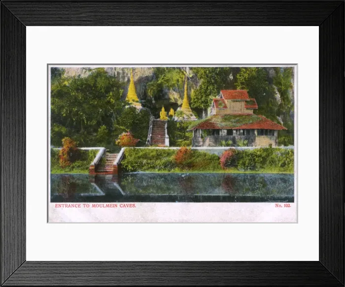 Framed Print : The Farm Caves, Kayon Hill, Moulmein, Myanmar Framed Print : The Farm Caves, Kayon Hill, Moulmein, Myanmar