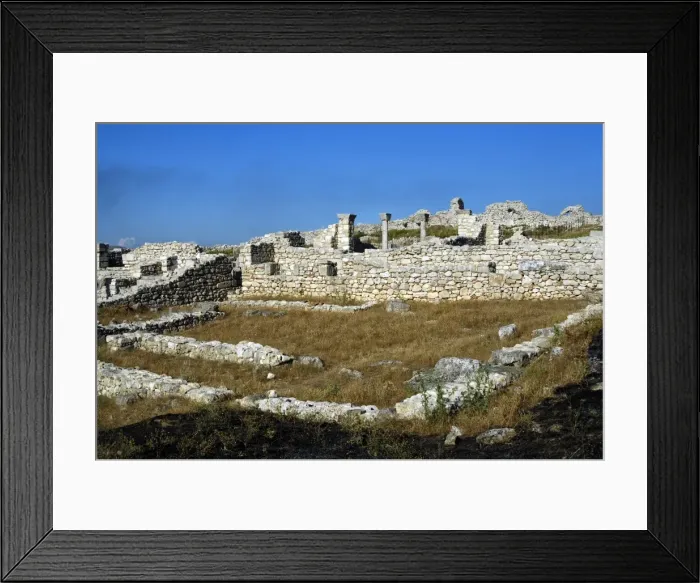 Framed Print : Byllis Archeological Site. Cathedral. IV century A. C. Republ Framed Print : Byllis Archeological Site. Cathedral. IV century A. C. Republ