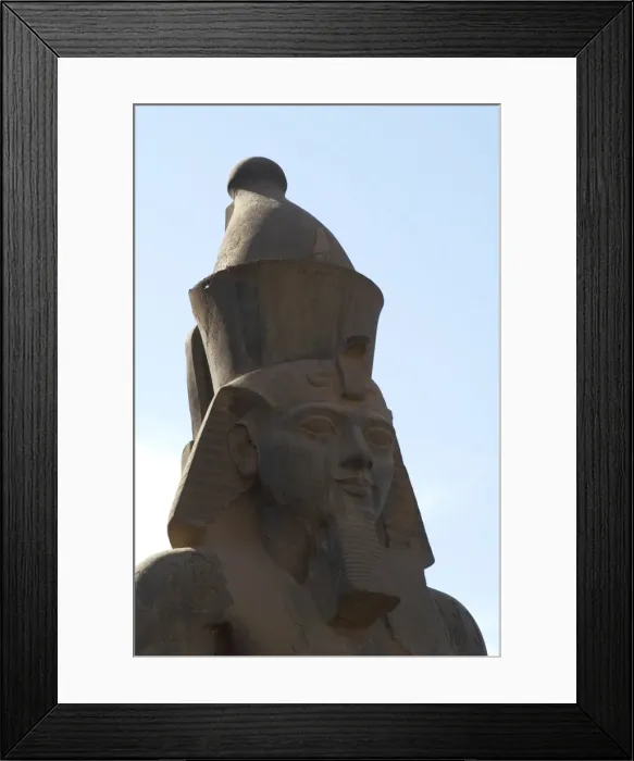 Framed Print : Statue of Ramses II (h. 1290-1224 B. C) Framed Print : Statue of Ramses II (h. 1290-1224 B. C)