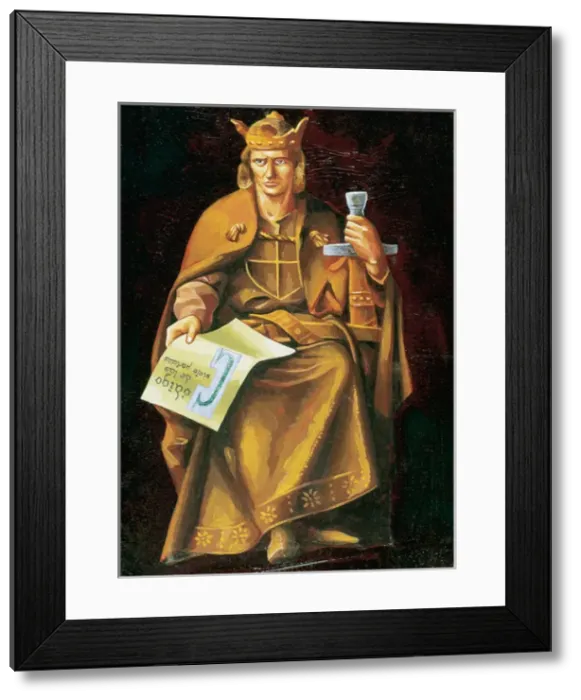 Framed Print : Alfonso X of Castile (1221-1284) Framed Print : Alfonso X of Castile (1221-1284)