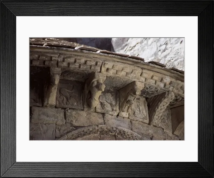 Framed Print : Saint Peters Cathedral. Jaca. Aragon. Spain Framed Print : Saint Peters Cathedral. Jaca. Aragon. Spain