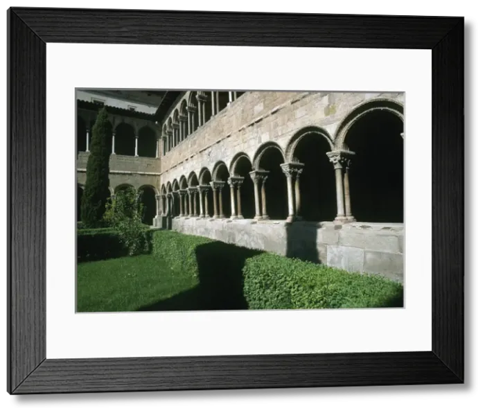 Framed Print : Monastery of Santa Maria de Ripoll. Catalonia. Spain Framed Print : Monastery of Santa Maria de Ripoll. Catalonia. Spain