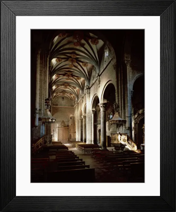 Framed Print : Saint Peters Cathedral. Jaca. Aragon. Spain Framed Print : Saint Peters Cathedral. Jaca. Aragon. Spain