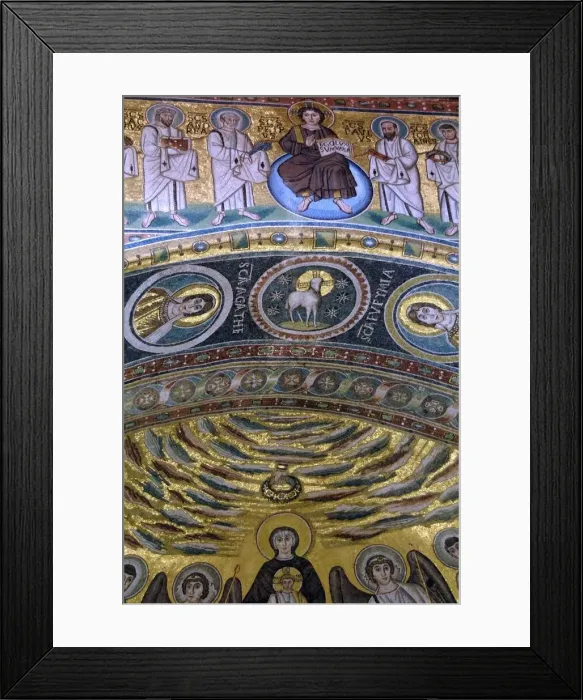 Framed Print : Euphrasian basilica. Mosaic. Porec. Croatia Framed Print : Euphrasian basilica. Mosaic. Porec. Croatia