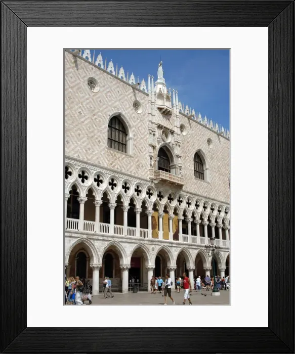 Framed Print : Ducal Palace of the Doges. Venice. Italy Framed Print : Ducal Palace of the Doges. Venice. Italy