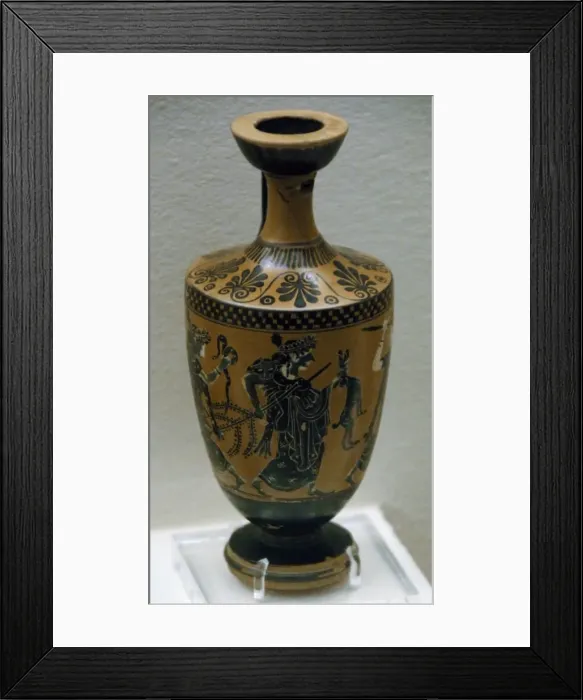 Framed Print : Lekythos. VI century. Greece Framed Print : Lekythos. VI century. Greece