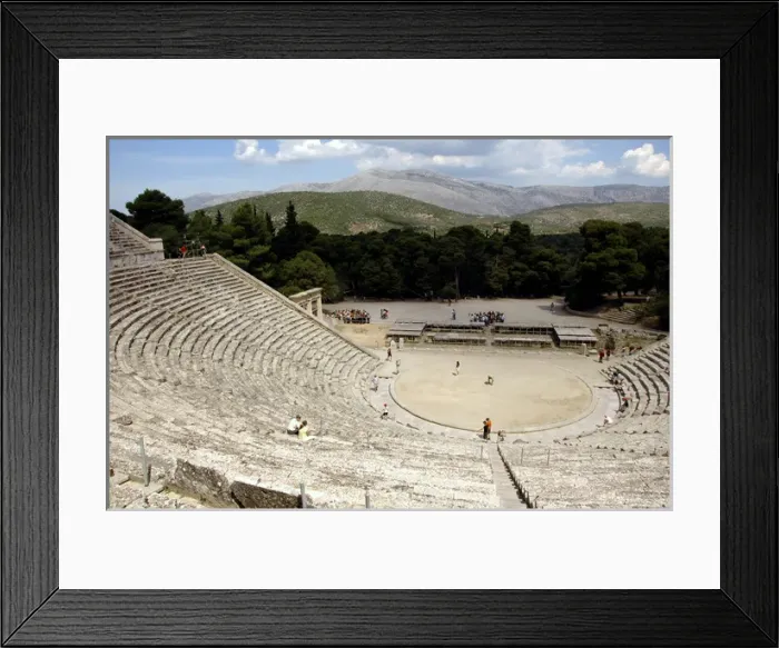 Framed Print : Epidaurus Theater Framed Print : Epidaurus Theater