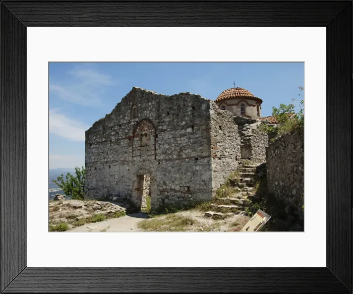 Framed Print : Saint Nicholas Church. Mystras Framed Print : Saint Nicholas Church. Mystras