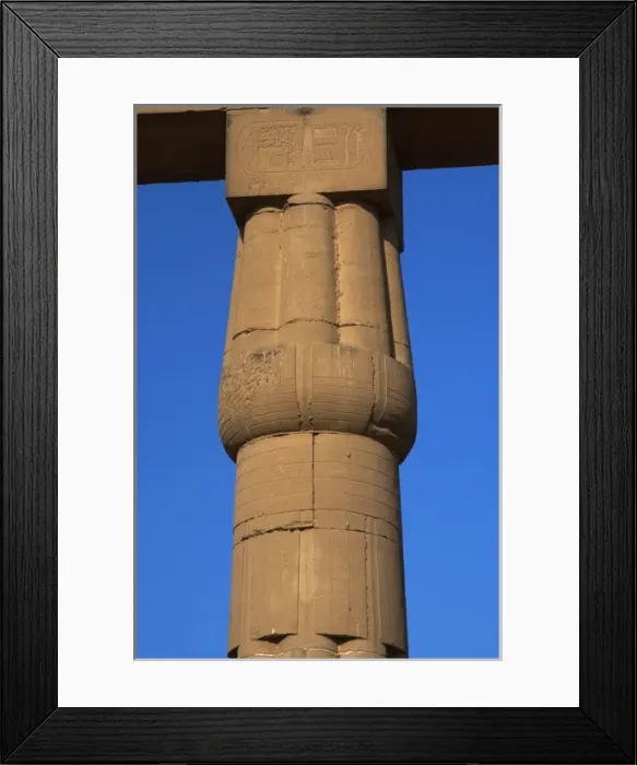 Framed Print : EGYPT. Luxor temple Framed Print : EGYPT. Luxor temple