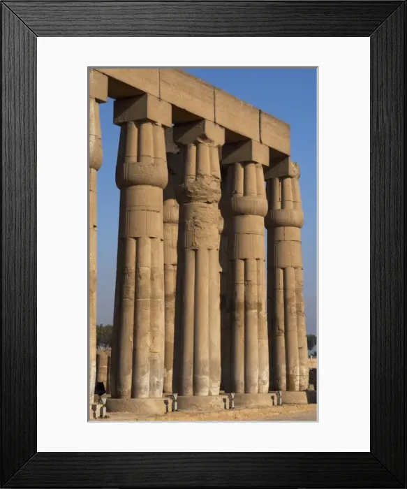 Framed Print : EGYPT. Luxor temple Framed Print : EGYPT. Luxor temple