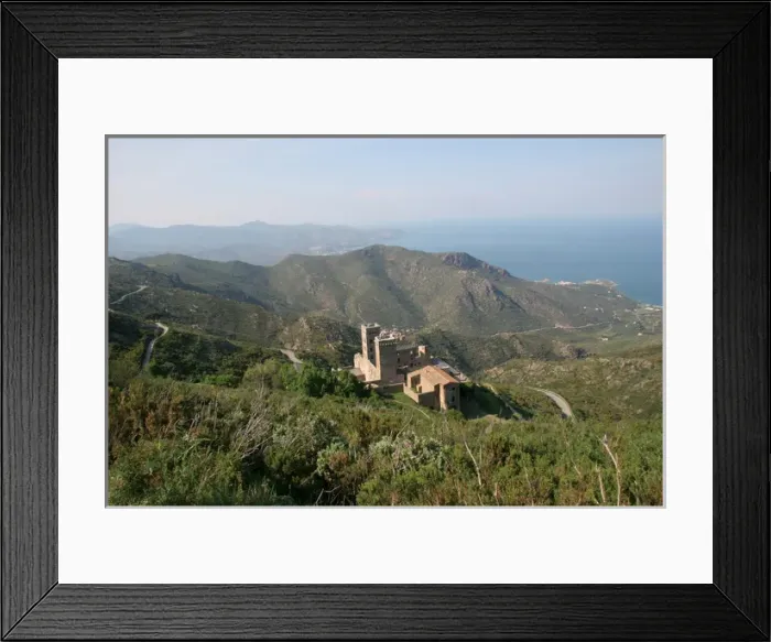 Framed Print : Monastery of Sant Pere de Rodes. Catalonia. Spain Framed Print : Monastery of Sant Pere de Rodes. Catalonia. Spain