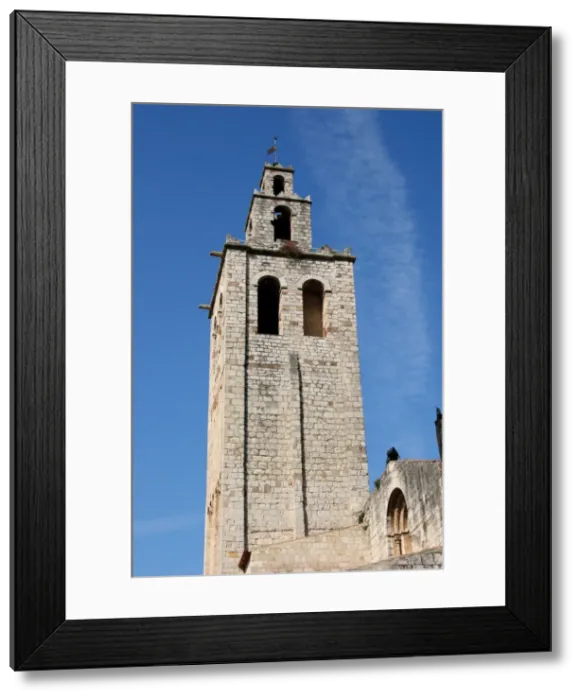 Framed Print : Monastery of Sant Cugat. Bell tower. Catalonia. Spain Framed Print : Monastery of Sant Cugat. Bell tower. Catalonia. Spain