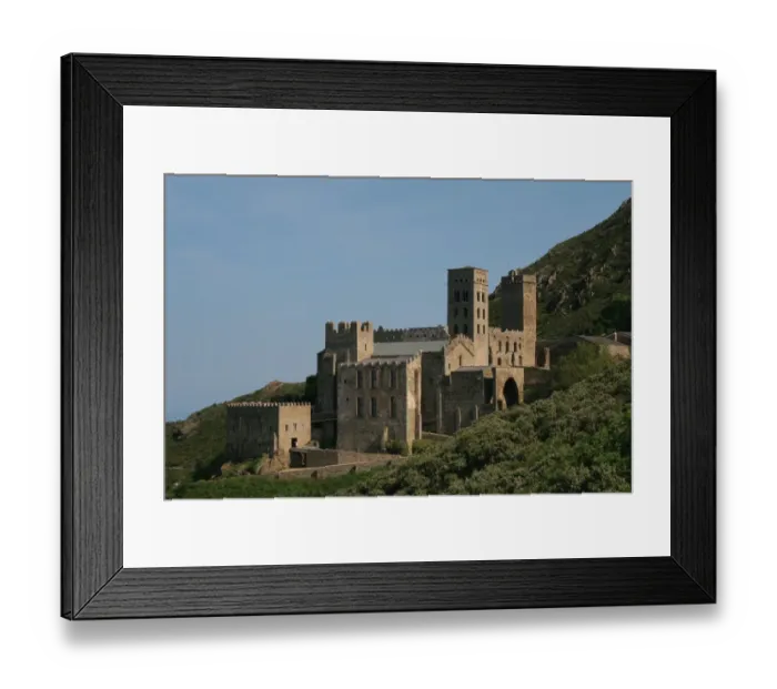 Framed Print : Monastery of Sant Pere de Rodes. Catalonia. Spain Framed Print : Monastery of Sant Pere de Rodes. Catalonia. Spain