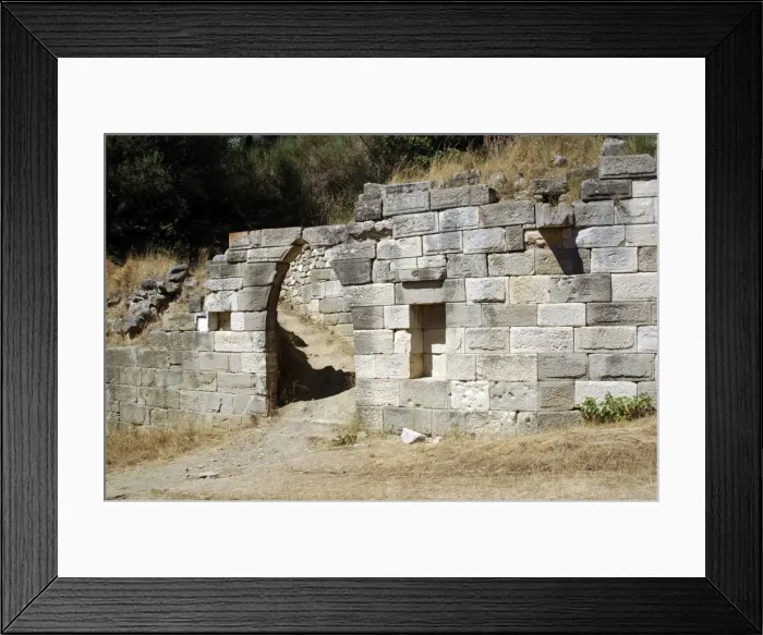 Framed Print : Greek Art. Ruins of Apollonia. Fier. Republic of Albania Framed Print : Greek Art. Ruins of Apollonia. Fier. Republic of Albania