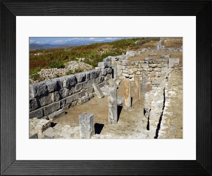 Framed Print : Ruins of Byllis. Republic of Albania Framed Print : Ruins of Byllis. Republic of Albania