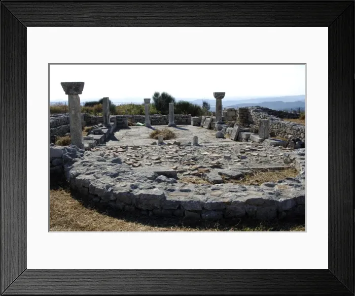 Framed Print : Early Christian art. Remains of the Basilica. IV-V century Framed Print : Early Christian art. Remains of the Basilica. IV-V century
