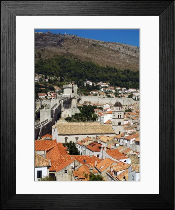 Framed Print : Dubrovnik. Croatia