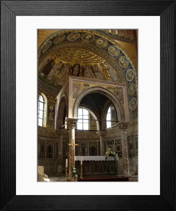 Framed Print : Euphrasian basilica. Ciborium Porec. Croatia Framed Print : Euphrasian basilica. Ciborium Porec. Croatia