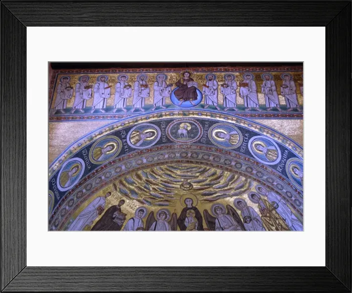 Framed Print : Euphrasian basilica. Mosaic. Porec. Croatia Framed Print : Euphrasian basilica. Mosaic. Porec. Croatia