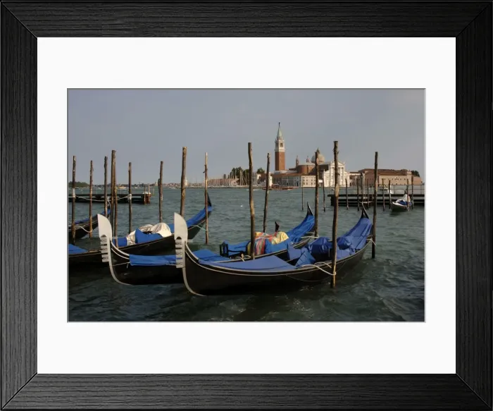 Framed Print : Gondolas. Venice. Italy Framed Print : Gondolas. Venice. Italy