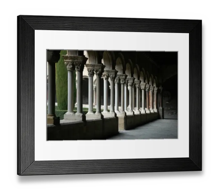 Framed Print : Monastery of Santa Maria de Ripoll. Catalonia. Spain Framed Print : Monastery of Santa Maria de Ripoll. Catalonia. Spain
