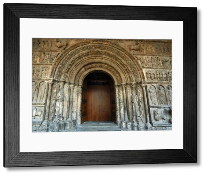 Framed Print : Monastery of Santa Maria de Ripoll. Catalonia. Spain Framed Print : Monastery of Santa Maria de Ripoll. Catalonia. Spain
