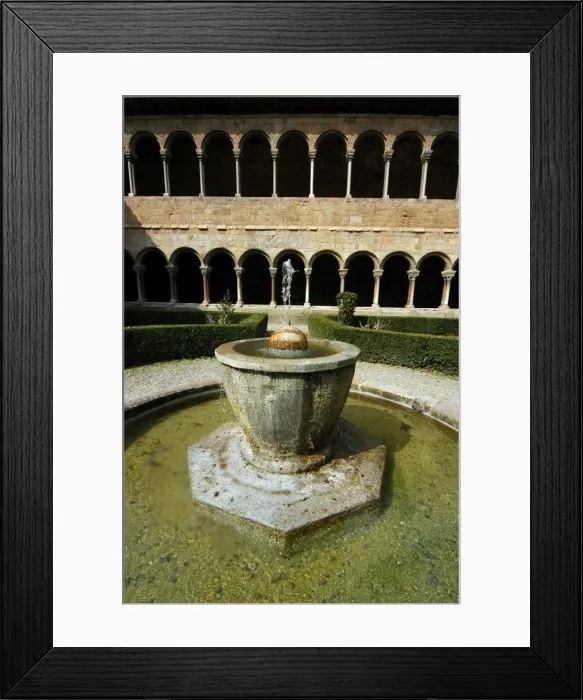 Framed Print : Monastery of Santa Maria de Ripoll. Catalonia. Spain Framed Print : Monastery of Santa Maria de Ripoll. Catalonia. Spain