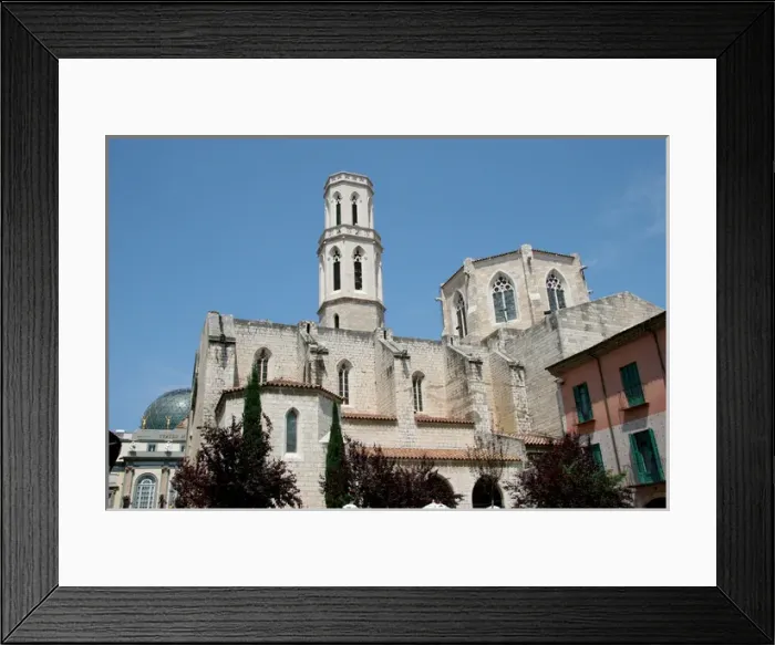 Framed Print : Figueres. Church of saint Peter (San Pedro) Framed Print : Figueres. Church of saint Peter (San Pedro)